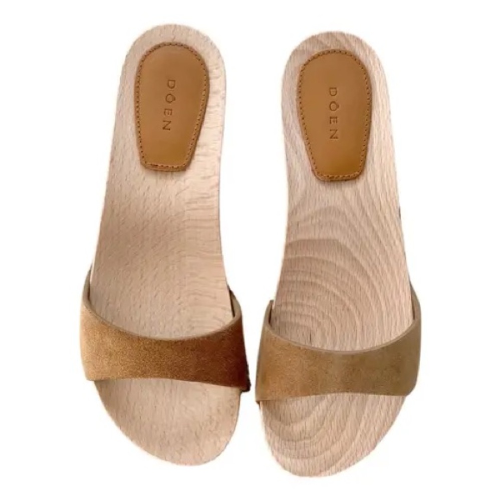 Doen Tan Sandals Minimalist Design size 37